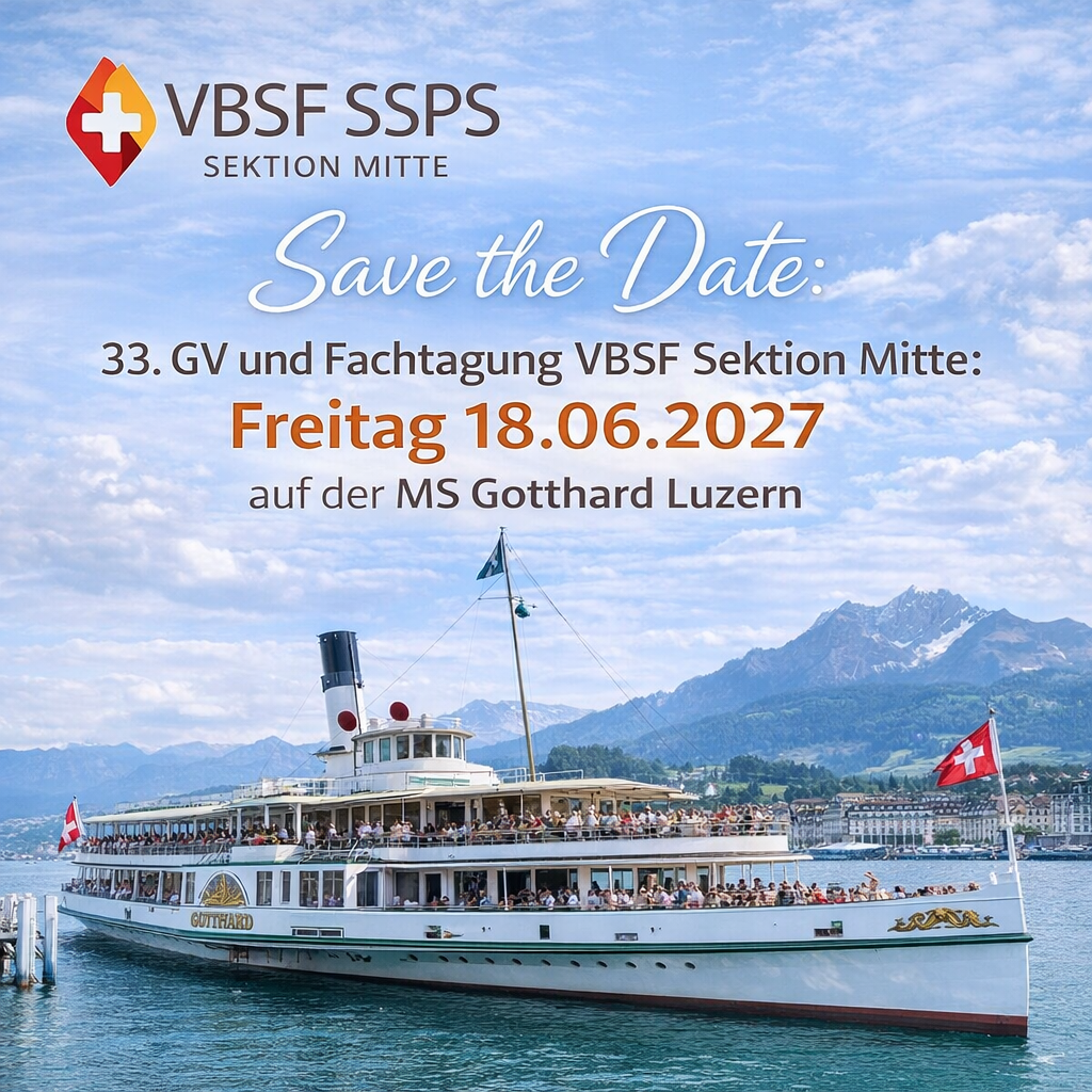 Save the Date - 33. GV und Fachtagung Sektion Mitte 2027